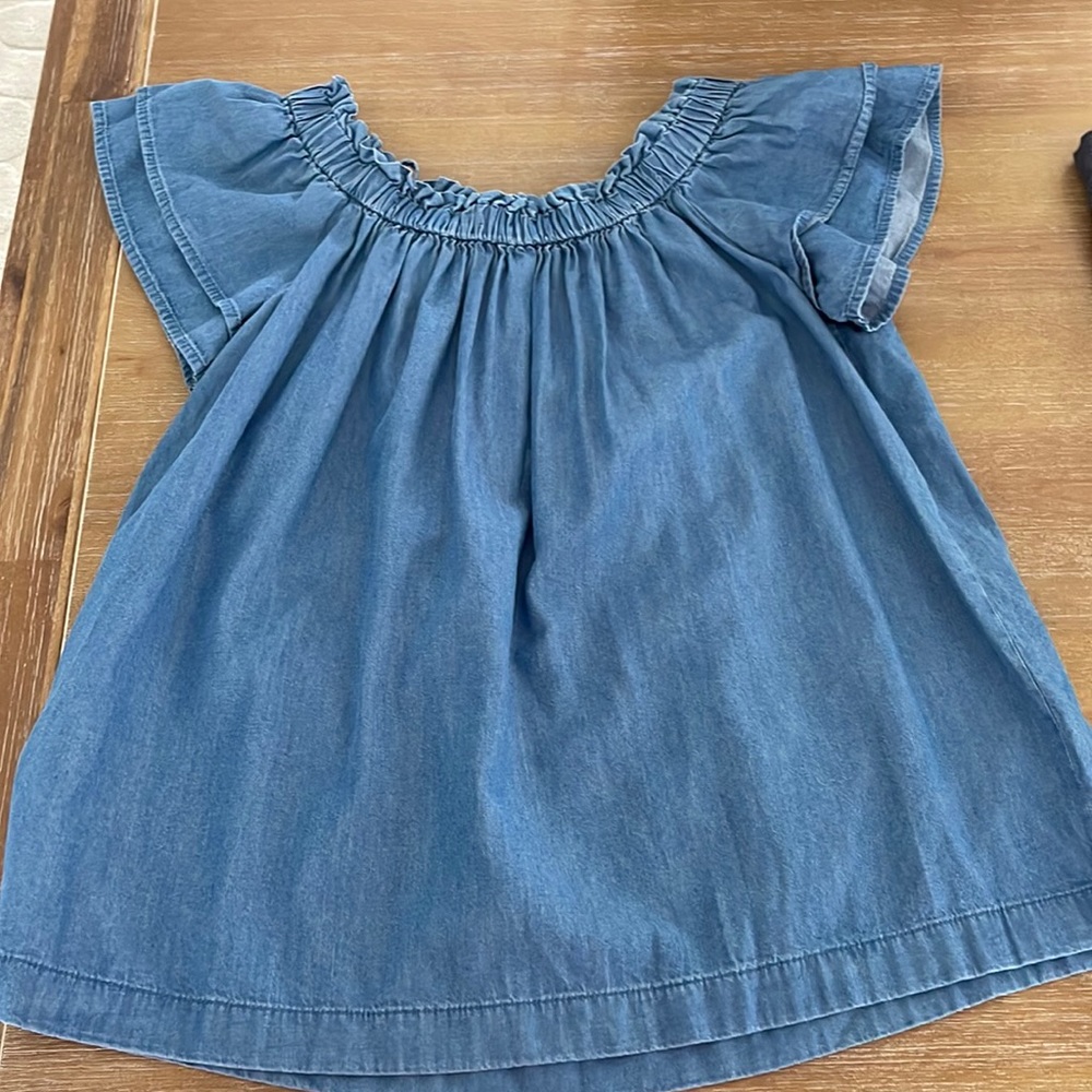 Loft denim blouse